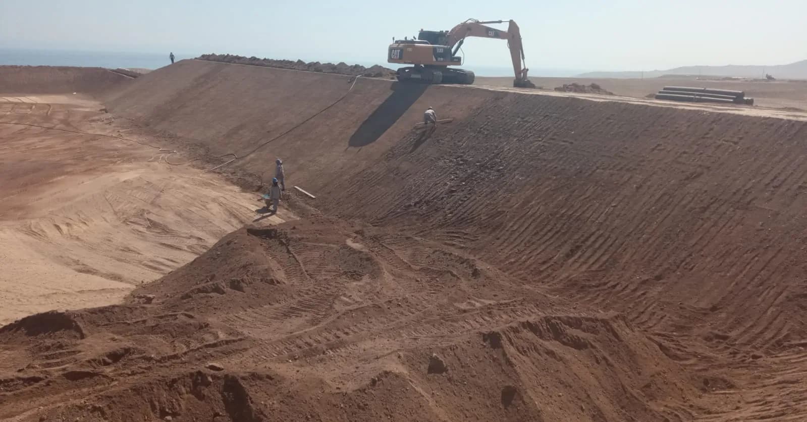 Depósito de relaves — Planta de beneficio Emilig — vista 7