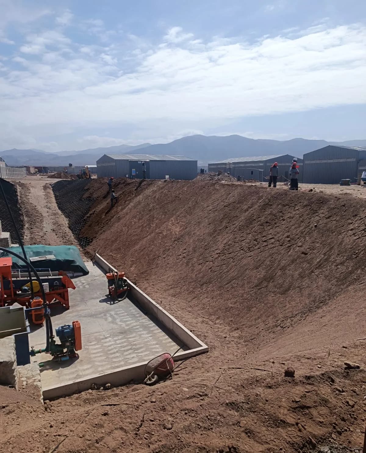 Depósito de relaves — Planta de beneficio Emilig — vista 9